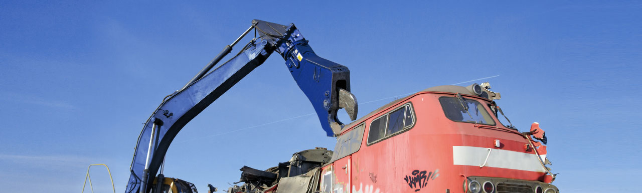 Dismantling Rail Wagons